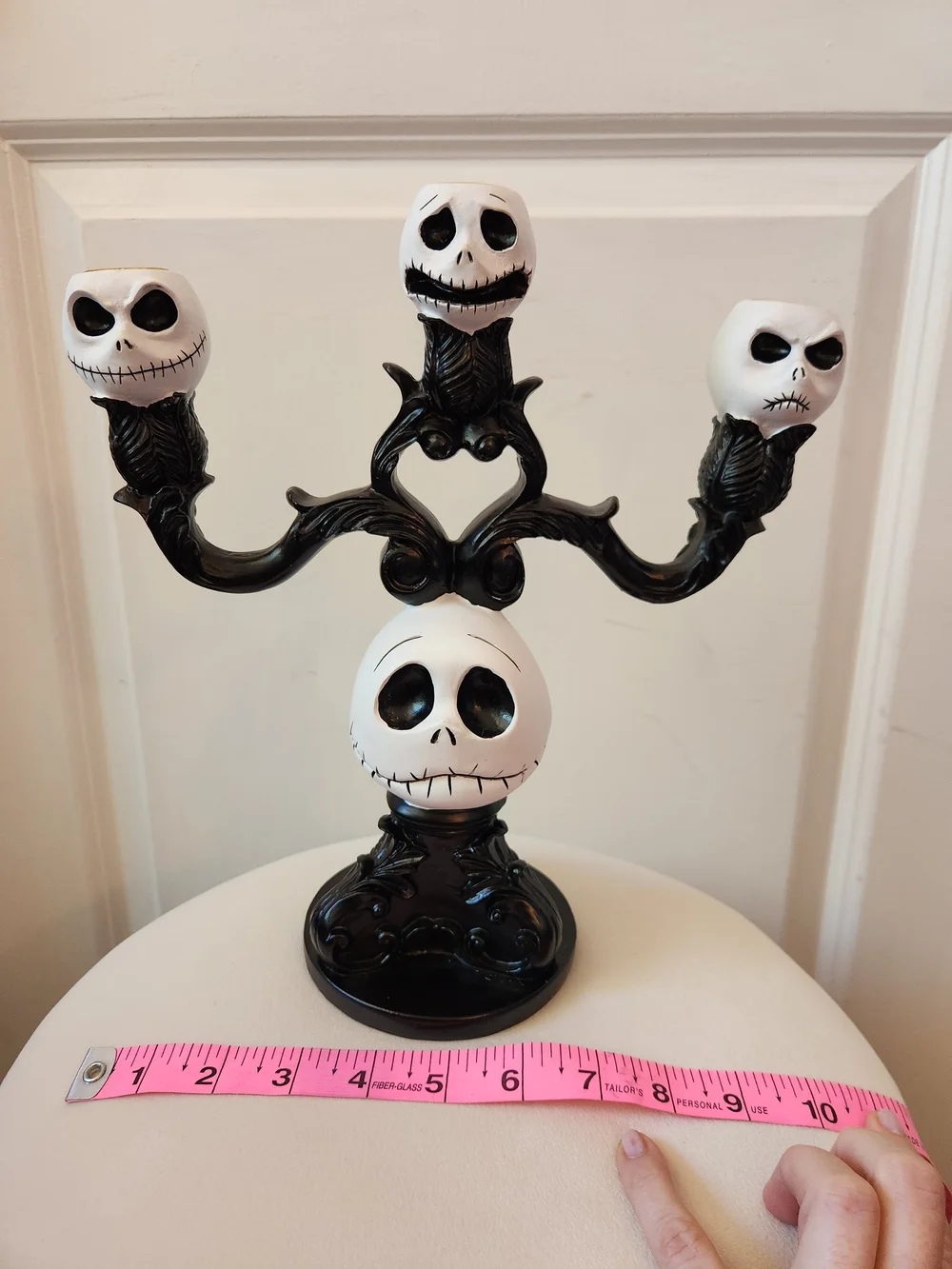 Nightmare Before Christmas Candelabra Candlestick Holder Jack Skellington